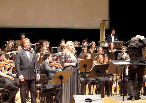 Concierto de Año nuevo de la Joven Orquesta, en el Miguel Delibes.fto Henar Sastre